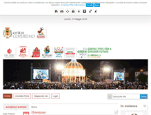 Tablet Screenshot of comune.copertino.le.it
